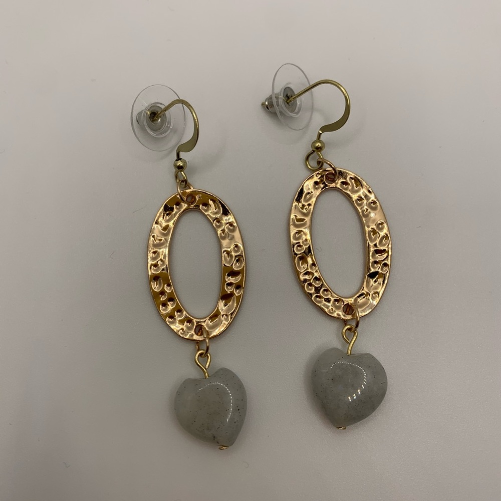 Brand New Handmade Labradorite Earrings Handmade Crystal Jewelry Labradorite - Picture 3 of 3